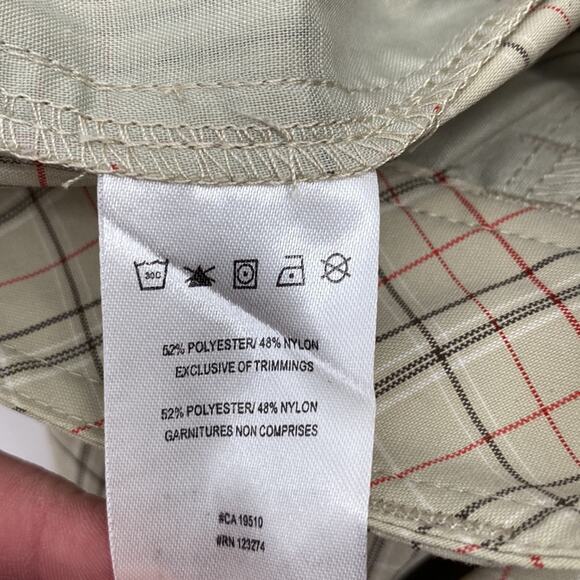 LOLE Khaki Plaid Roll Bermuda Outdoor Active Golf Shorts 10 - Picture 5 of 6